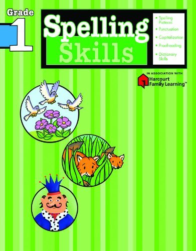 Flash Kids/Spelling Skills@ Grade 1 (Flash Kids Harcourt Family Learning)